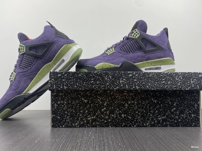 Bmlin shoes 4 Canyon Purple AQ9129-500 WMNS Jordan Air 0802